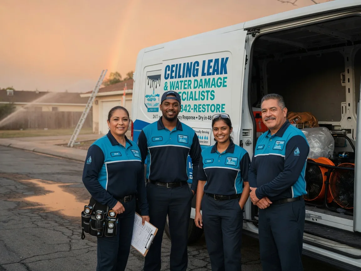 Ceiling Leak Cleanup company in Rhine, GA